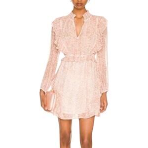 Cleobella Zaria Mini Dress Zebra Print